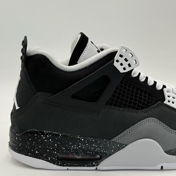 Jordan 4 Retro Fear 2024 Black White FQ8138 002 Mens Size 10.5 Sneakers main image 5